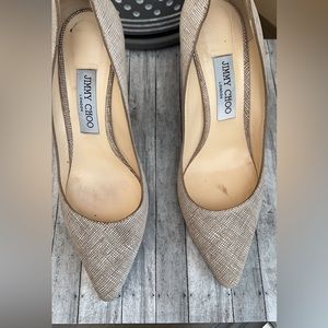 Jimmy Choo Romy 85 in color CHAI